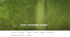 Desktop Screenshot of casa-tourisme-guinee.com